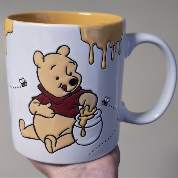Disney Other - Disney Winnie The Pooh Classic Pooh Bear Mug with Honey Drip Design 🍯